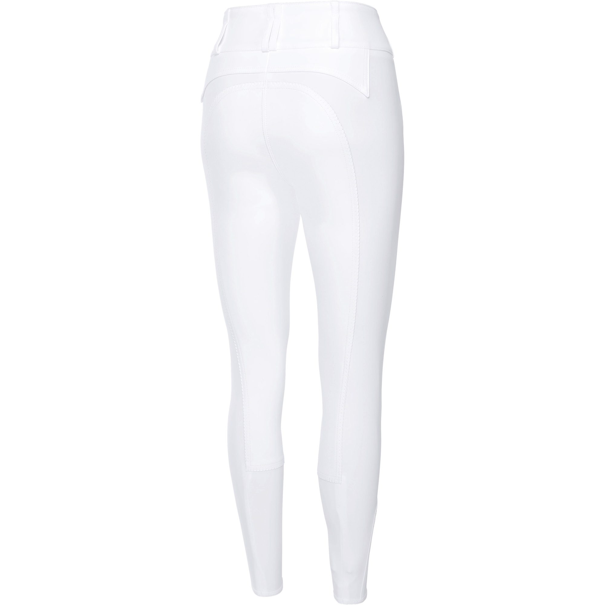 2023 Pikeur Womens Candela McCrown Breeches 141877 479 - White
